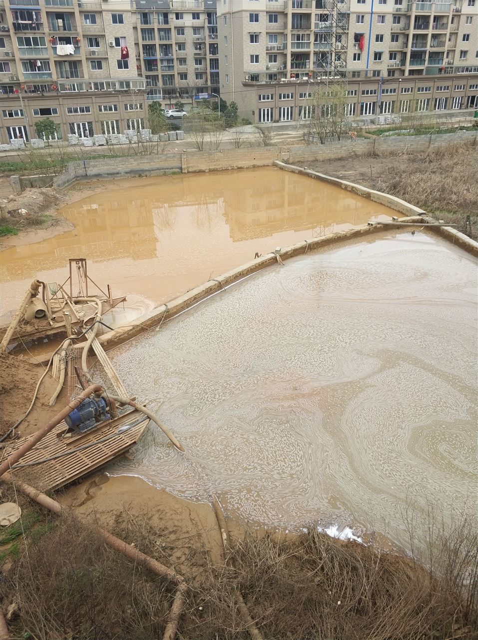 海口沉淀池淤泥清理-厂区废水池淤泥清淤